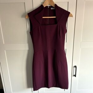 Marc New York Andrew Marc Burgundy Dress